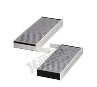 Filtro, aire habitáculo HENGST FILTER E3942LC-2