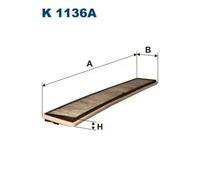 FILTRON K 1136A Filtro de habitáculo