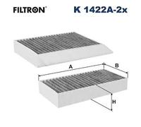 FILTRON K 1422A-2x Filtro de habitáculo