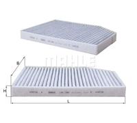 1 Filtro, aire habitáculo MAHLE LAK 1398 adecuado para BMW TOYOTA