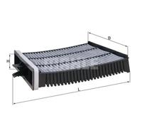 Filtro de cabina Filtro de carbón activado LAK 227 KNECHT para RENAULT SCÉNIC II
