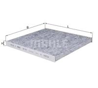 MAHLE LAK 301 - Filtro de carbón activo para i40 I (VF)