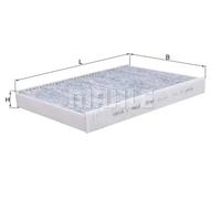 knecht Lak 387 Filtro, Aire Interior