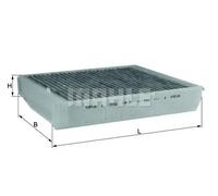 KNECHT FILTER Filtro, aire habitáculo para VOLVO: V70, S70, S80, S60, XC 70, XC 90 (Ref: LAK 54)