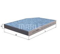 Filtro de cabina Filtro de carbón activado LAO 1398 KNECHT para BMW TOYOTA