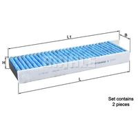 Filtro de cabina Filtro de carbón activado LAO 428/S MAHLE para PEUGEOT CITROËN