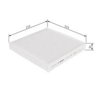 Filtro de cabina Filtro de partículas 1 987 435 069 BOSCH para IVECO