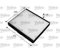 Filtro de cabina Filtro de partículas 715517 VALEO para HYUNDAI ELANTRA III