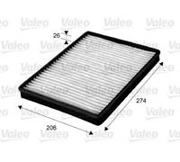 Filtro de cabina Filtro de partículas 715654 VALEO para OPEL CHEVROLET