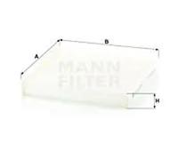 Filtro de cabina Filtro de partículas CU 22 029 MANN-FILTER para YAMAHA IVECO