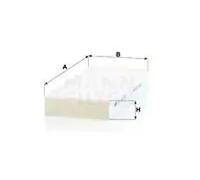 Filtro de cabina Filtro de partículas CU 23 015-2 MANN-FILTER para BMW MINI