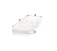 MANN-FILTER CU 45 004 Filtro de aire de cabina - para Camiones + Autobuses