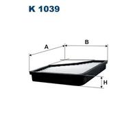 FILTRON K 1039 Filtro de habitáculo