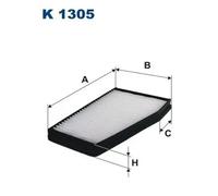 Filtro, aire habitáculo FILTRON K1305