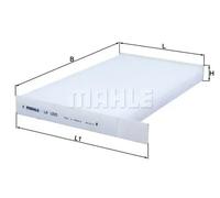 KNECHT FILTER Filtro, aire habitáculo para NISSAN: Juke, Leaf, Cube (Ref: LA 1205)