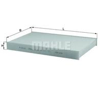 Filtro de cabina Filtro de partículas LA 138 KNECHT para CITROËN PEUGEOT DS