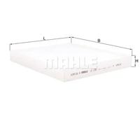 KNECHT FILTER Filtro, aire habitÃ¡culo para KIA: Sorento & TOYOTA: C-HR (Ref: LA 1399)