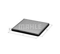 MAHLE LA 143 Filtro de aire de cabina interior - Filtro de polen - Coche