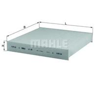 Mahle Filter LA184 Filtro De Habitáculo