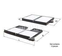 Filtro de cabina Filtro de partículas LA 186/S MAHLE para TOYOTA CARINA E VI