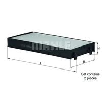 Filtro de cabina Filtro de partículas LA 221/S MAHLE para BMW X5 X6