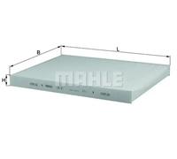 KNECHT FILTER Filtro, aire habitÃ¡culo para SKODA: Octavia, Superb & VOLKSWAGEN: Golf, Passat, Polo, Lupo, Golf Cabriolet, Vento, Caddy (Ref: LA 31)