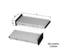 KNECHT FILTER Filtro, aire habitÃ¡culo para MITSUBISHI: Pajero (Ref: LA 366/S)