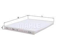 Filtro de habitáculo MAHLE KNECHT LA 396