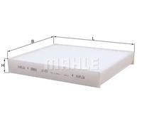 knecht la 472 Filtro, Aire Interior