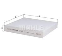 Filtro de habitáculo KNECHT LA 922