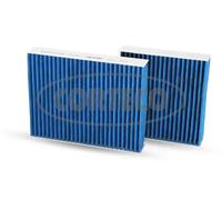 Filtro de cabina Filtro partículas finas (PM 2.5) 49408809 CORTECO para CITROËN