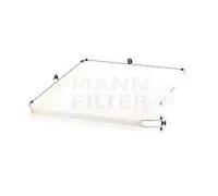 Filtro de cabina Interior del vehículo, lado conductor Filtro de partículas