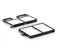 MANN-FILTER CU 21 001-2 Filtro de aire de cabina (set de 2) - para Automóviles + Vehículos de transporte