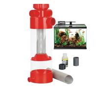 Filtro de caca de pecera | Colector de caca de acuario - Accesorios más limpios para enriquecimiento de hábitat de cría de paludario de arrecife de agua dulce