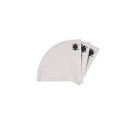 Filtro de café ATHIA para Hario V60 tamaño 01, 100% algodón, reutilizable, en forma de cono, paquete de 3 unidades para goteros pequeños de 1 a 2 tazas, alternativa ecológica a los filtros de papel