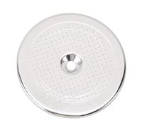 Filtro de Café de Acero Inoxidable 304, Redondo 5,07 cm, Reutilizable 4 Piezas - Malla de Filtración Fina, Alta Resistencia Térmica, Compatible con Varias Cafeteras