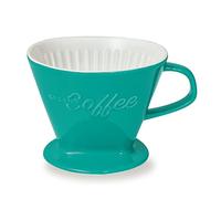 Filtro de Café de Porcelana, Tamaño de Filtro 4 (Jade Verde) | Disponible en 6 Colores