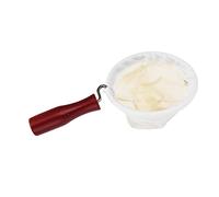 Filtro de Café de Tela de Franela con Mango de Madera, Colador Reutilizable para Café Frío, Diámetro Interior 100mm - Fácil Limpieza, Material Ecológico, Ideal para Método de (pequeño diámetro)