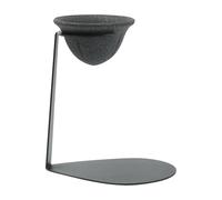 Filtro De Café - Infusor De Té De Cerámica No | Filtro De De Café Reutilizable Sin Papel | Accesorio Moderno Para Juego De Fácil De Limpiar | Bandeja De Drenaje De | Filtr De Hojas