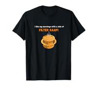 Filtro de café | Kaapi | Chai rompe | Desi Comida india |Regalo Camiseta