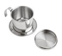 Filtro de café, malla vietnamita de acero inoxidable, herramienta de prensa para preparar café