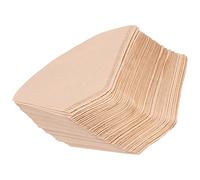 Filtro de Café, Papel de Filtro en Forma de Abanico Resistente Al Desgarro 100 Piezas/Bolsa para Restaurante para el Hogar para Cafetera