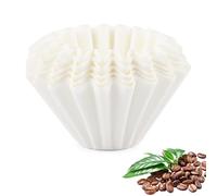 Filtro de café para Bonamat, Animo, Bartscher Beem, Phillips, Cuisinart, Gastroback, 100 unidades de 80/200 mm, papel de filtro de cesta, cafetera, cesta de filtro de papel (blanco)