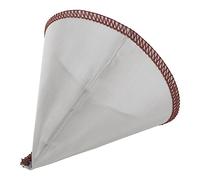 Filtro de café reutilizable, taza filtrante fina en forma de cono, soporte para gotero de malla sin papel de acero inoxidable, recipiente de colación único para cafetería, hogar, (S para 1 a 2 tazas)