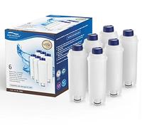 Filtro de cafetera DLSC002 con suavizante de carbón activado, filtro de agua Aqualogis compatible con Delonghi ECAM, Esam, ETAM, BCO, EC. (6)