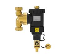 Filtro de caldera - Filtración para montaje en pared con rosca DN20 y DN32, filtro magnético montado en la pared para calderas | Para sistemas HVAC para eliminar sedimentos, cal y óxido