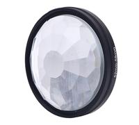 Filtro de Caleidoscopio de 58 Mm, Filtros de Efecto de Lente de Cámara con un Anillo Adaptador de 52 Mm de 58 Mm, Compatible con Lente de 52 Mm, Vidrio de Cristal de Prisma para