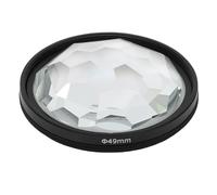 Filtro de Caleidoscopio de Cámara Los Efectos de Lente óptica de Alta Transmitancia Mejoran la Fotografía para Teléfonos Inteligentes sin Espejo DSLR (49 mm)