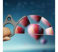 Filtro de caleidoscopio Sutil de Mano de 79 mm, Filtro de Efectos Especiales, Prisma de Vidrio óptico, Accesorios de fotografía y televisión