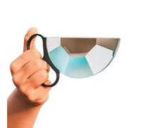Filtro de caleidoscopio sutil de mano de 80 mm y 150 mm, filtros de efectos especiales, accesorios de cámara de lente prisma de vidrio semicircular, puede cambiar el número de sujetos (blanco)